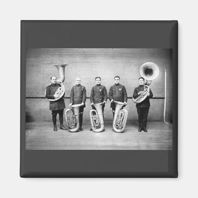 Tuba Polizisten Magnet (Vorne)