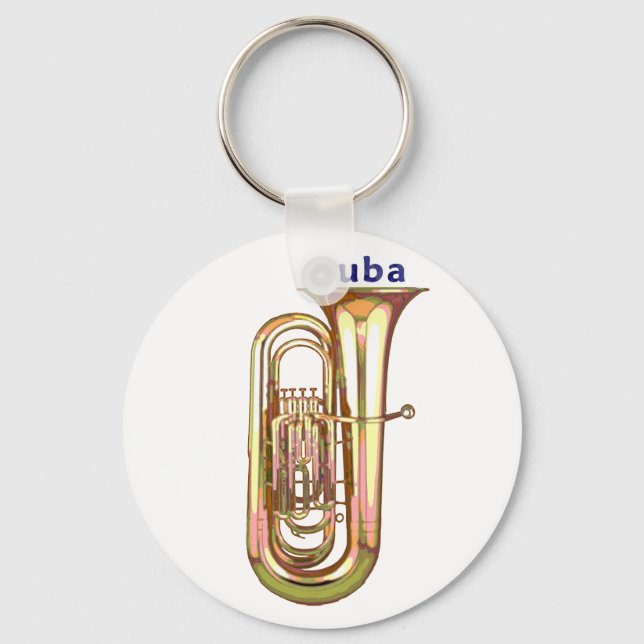 Tuba Schlüsselanhänger (Vorderseite)