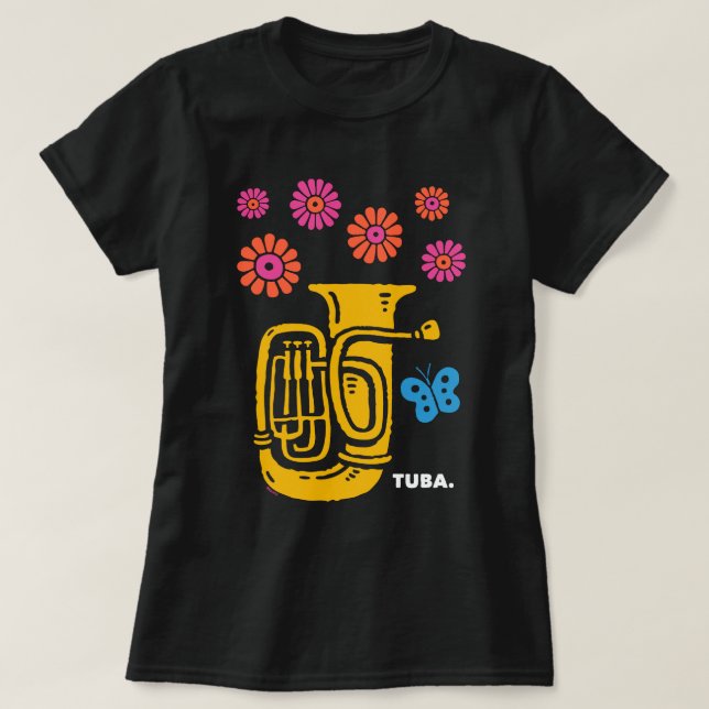 Tuba T-Shirt (Design vorne)