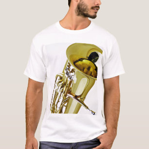 Tuba-T-Shirt bereit, mit Ihren Wörtern besonders T-Shirt