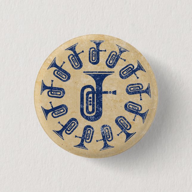 Tuba Tanz Button (Vorderseite)