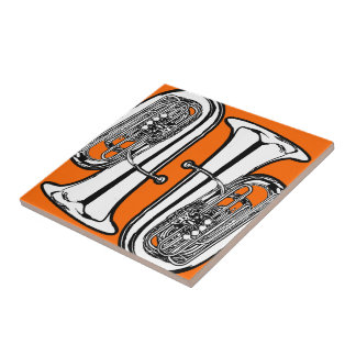 Tuba Trivet Fliese für heißen Teller, Töpfe und