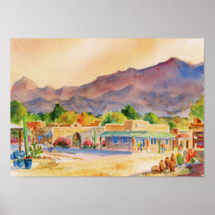 Tubac, Fondée1752 Toile Impression