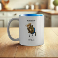 Tubacabra Tuba-Spieler Chupacabra Wortspiel-Kunstw