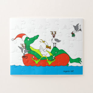 Tube de caoutchouc d'alligator Gros Puzzle