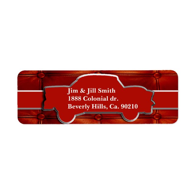 Tube N Roll Muscle Car Monogramm (Vorne)