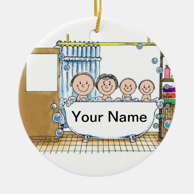 Tube Time 2 Keramik Ornament (Vorne)