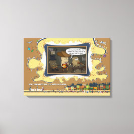 Tuberdour | Musikalischer Wortwitz Humor 24x16 Leinwanddruck