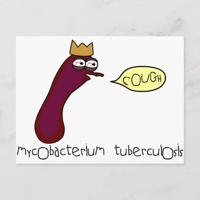 Tuberkulose Postkarte (Vorderseite)