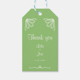 Tuberose Personalisierte Hochzeitsmarken Geschenkanhänger