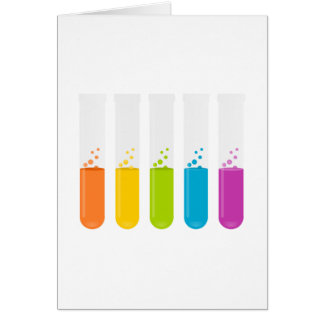 Tubes à essai de la Science de chimie