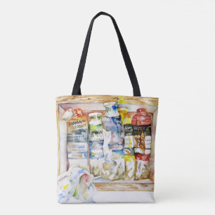 Tubes de peinture Messy Sac fourre-tout d'art arti