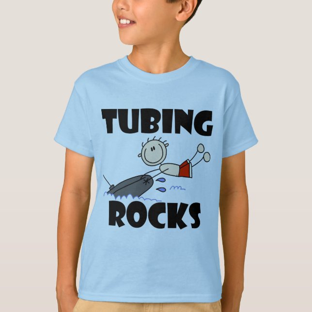 Tubing Rocks T-shirts et cadeaux (Devant)