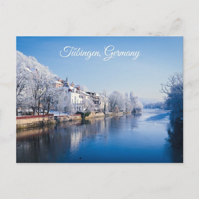 Tübingen, Deutschland Postcard Feiertagspostkarte (Vorderseite)