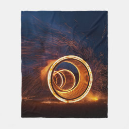 Tubular Space Portal Opens Amidst Sparks Fleecedecke