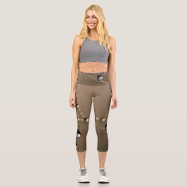 Tuch auf die Webspange Capri Leggings