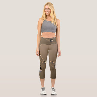 Tuch auf die Webspange Capri Leggings
