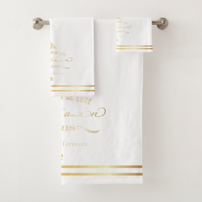 Tuch-Set Goldla Maison De Luxe Bathroom Badhandtuch Set (Insitu)