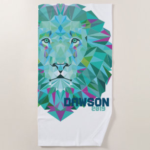 Tuch Turq 2019 Dawson Geo Strandtuch