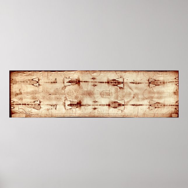 Tuch von Turin Jesus Burial Tuch Poster (Vorne)