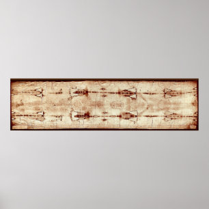 Tuch von Turin Jesus Burial Tuch Poster
