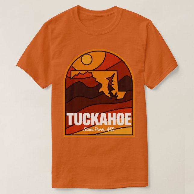 Tuckahoe Staat Park Maryland T-Shirt (Design vorne)