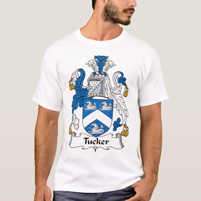 Tucker Familienwappen T-Shirt (Vorderseite)