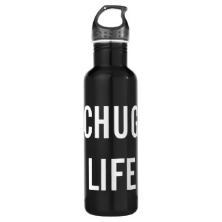 Tuckern Leben kundengebundenes #chuglife Edelstahlflasche