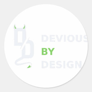 Tückisch von Design Aufkleber