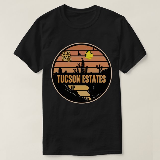 Tucson-Anwesen, Arizona T-Shirt (Design vorne)