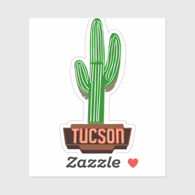 Tucson Arizona Aufkleber (Blatt)