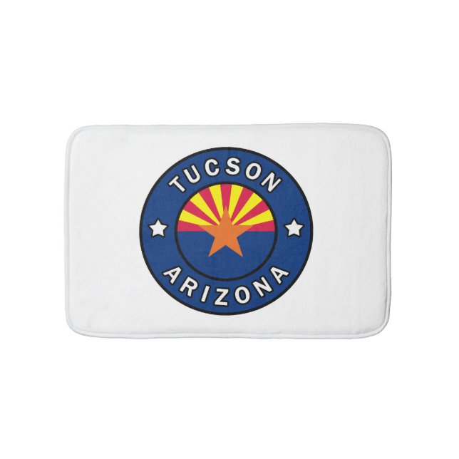 Tucson Arizona Badematte (Vorderseite)