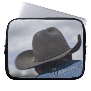 Tucson, Arizona. Cowboyhüte gebräuchlich an Laptopschutzhülle
