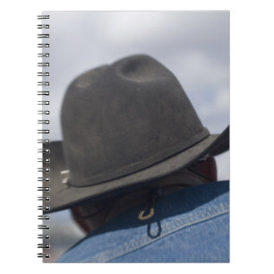 Tucson, Arizona. Cowboyhüte in Gebrauch auf der Notizblock