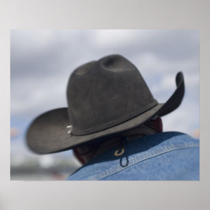 Tucson, Arizona. Cowboyhüte in Gebrauch auf der Poster