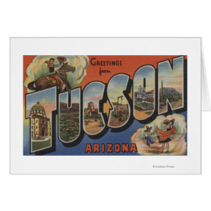 Tucson, Arizona - grandes scènes 2 de lettre