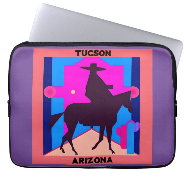 Tucson, Arizona Laptopschutzhülle (Vorderseite)