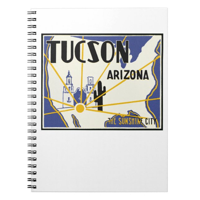Tucson Arizona Notizblock (Vorderseite)
