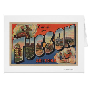 Tucson, Arizona - Scènes de grandes lettres