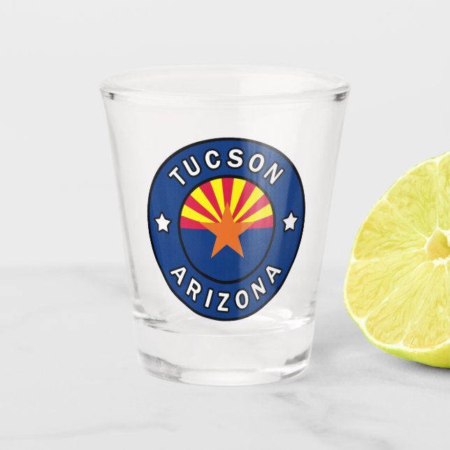 Tucson Arizona Schnapsglas (Vorderseite)