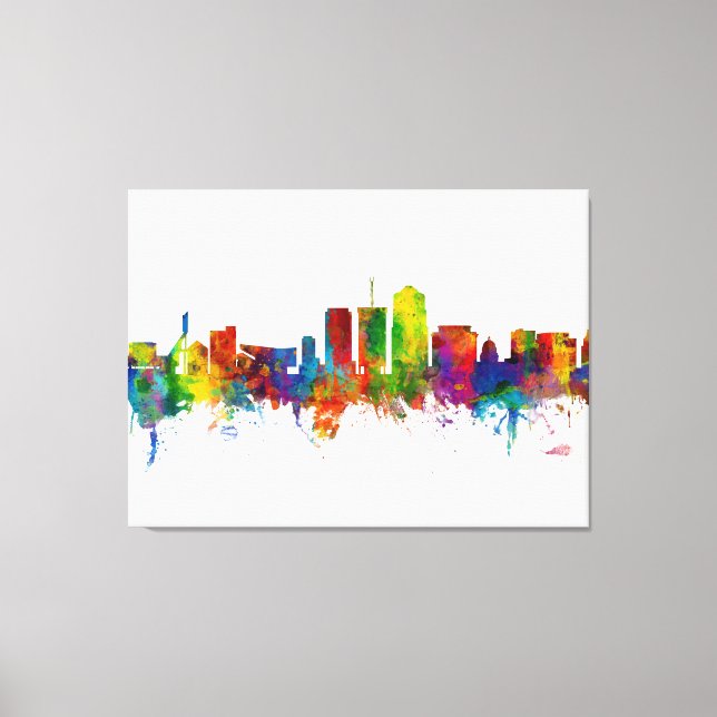 Tucson Arizona Skyline Leinwanddruck (Vorderseite)