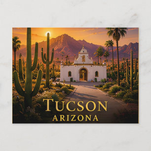 Tucson Arizona Sonora-Wüste & Saguaro-Land 🗺 Postkarte