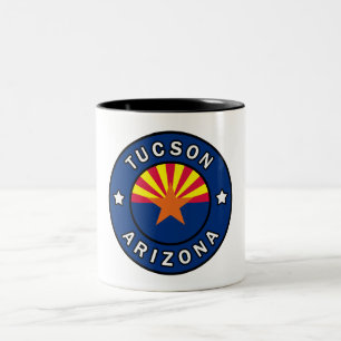 Tucson Arizona Zweifarbige Tasse