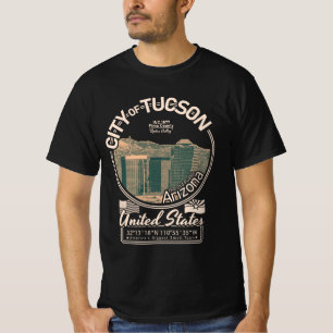 TUCSON CITY ARIZONA - DOWNTOWN TUCSON CITYSCAPE T-Shirt