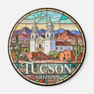 Tucson Moderne Wüstenlandschaft 🌵 Magnet