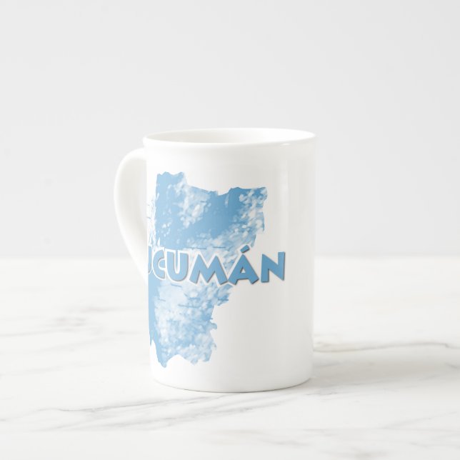 Tucuman Prozellantasse (Vorderseite Links)