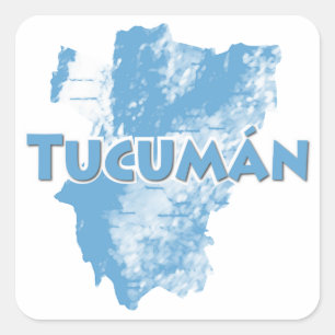 Tucuman Quadratischer Aufkleber