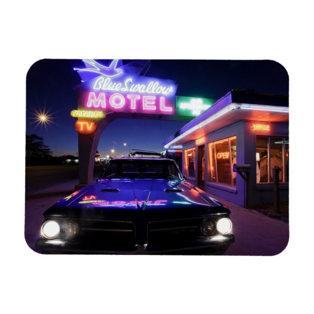 Tucumcari, New Mexico, Vereinigte Staaten. 66 Magnet (Horizontal)