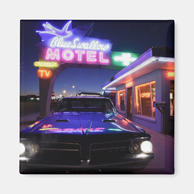 Tucumcari, New Mexico, Vereinigte Staaten. 66 Magnet (Vorne)