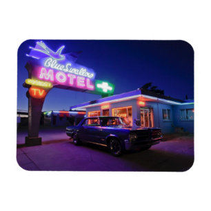 Tucumcari, New Mexico, Vereinigte Staaten. Art 66 Magnet